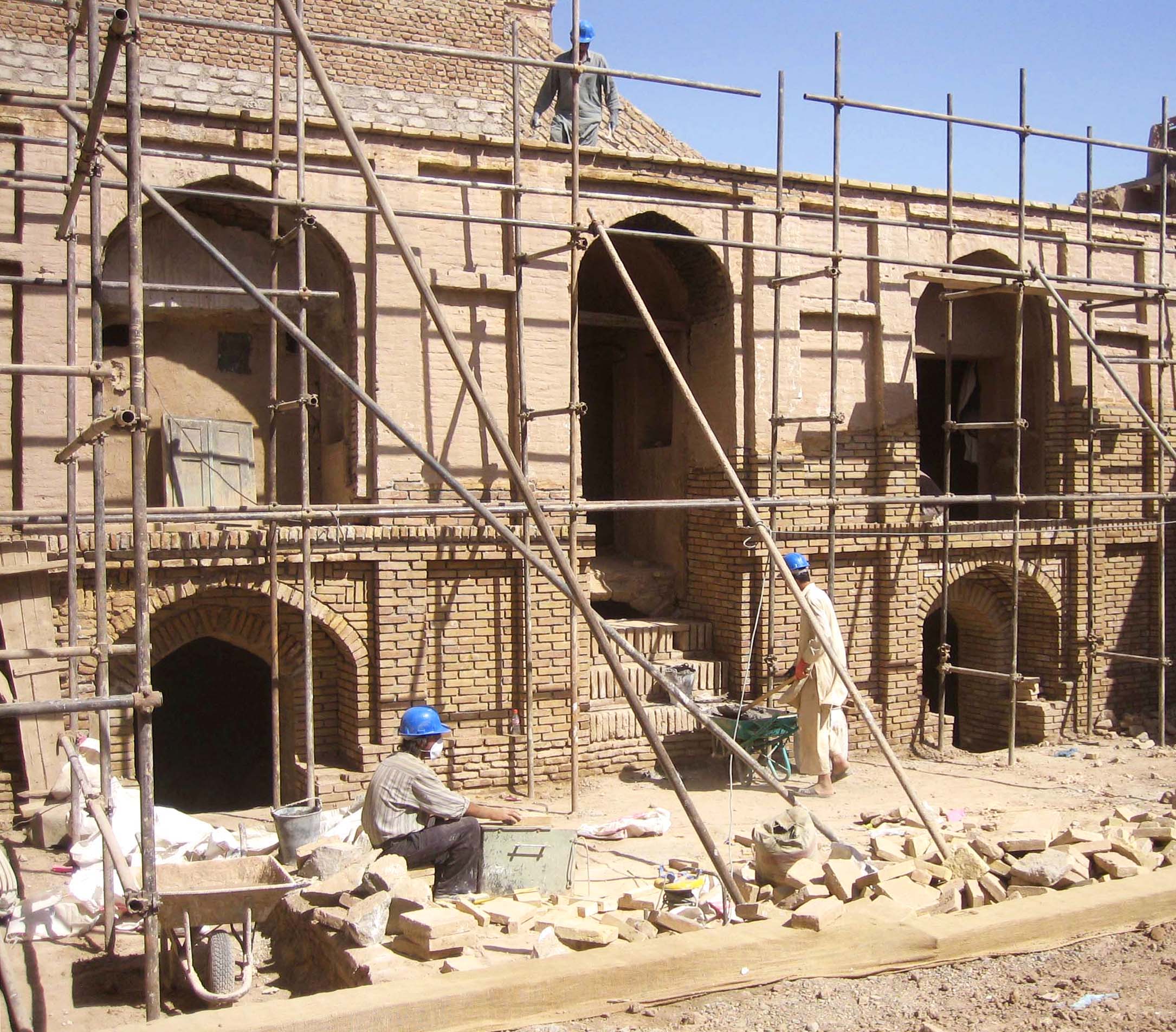 Photo 51 Restoration Hafezji Mosque Herat